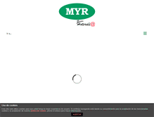 Tablet Screenshot of myrhosteleria.com